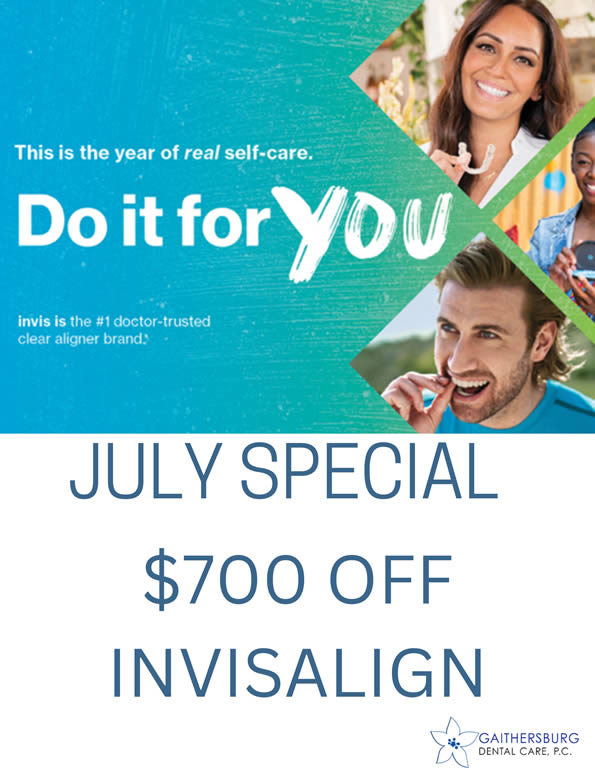 JULY SPECIAL INVISALIGN $700 OFF